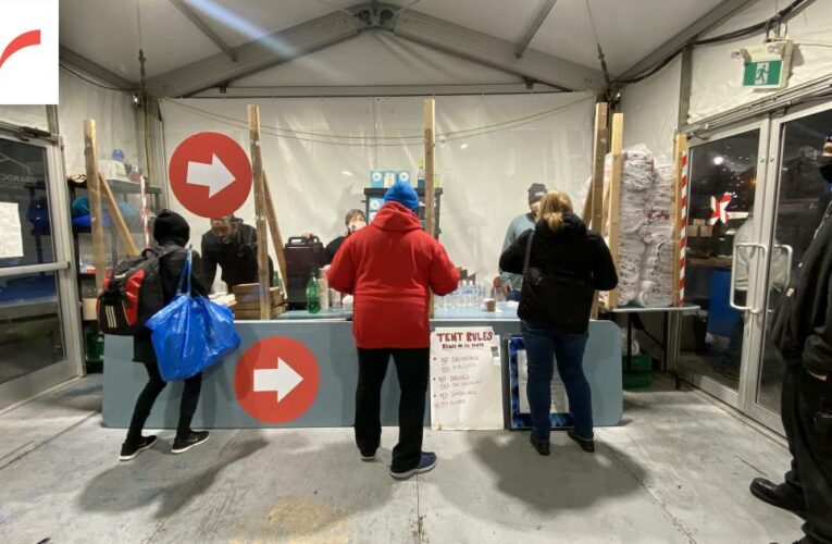 Montreal’s tent shelter saved lives. Now it’s gone.