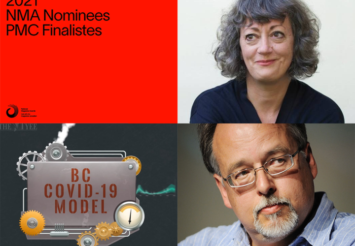 Three Tyee Nominations at National Magazine Awards