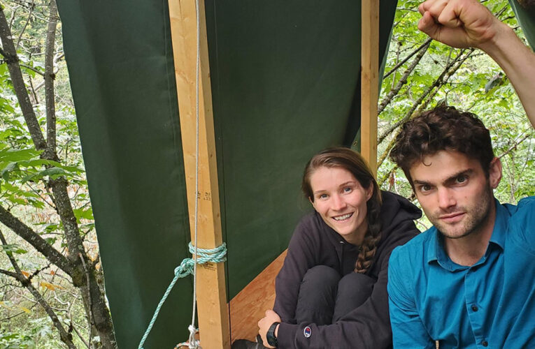 Tree-Sit Protesters Say TMX Is Putting Them at Risk