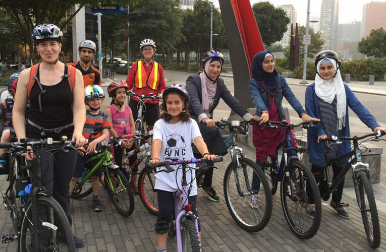 Bike Mentorship Program Empowers Vancouver Newcomers with Cycling